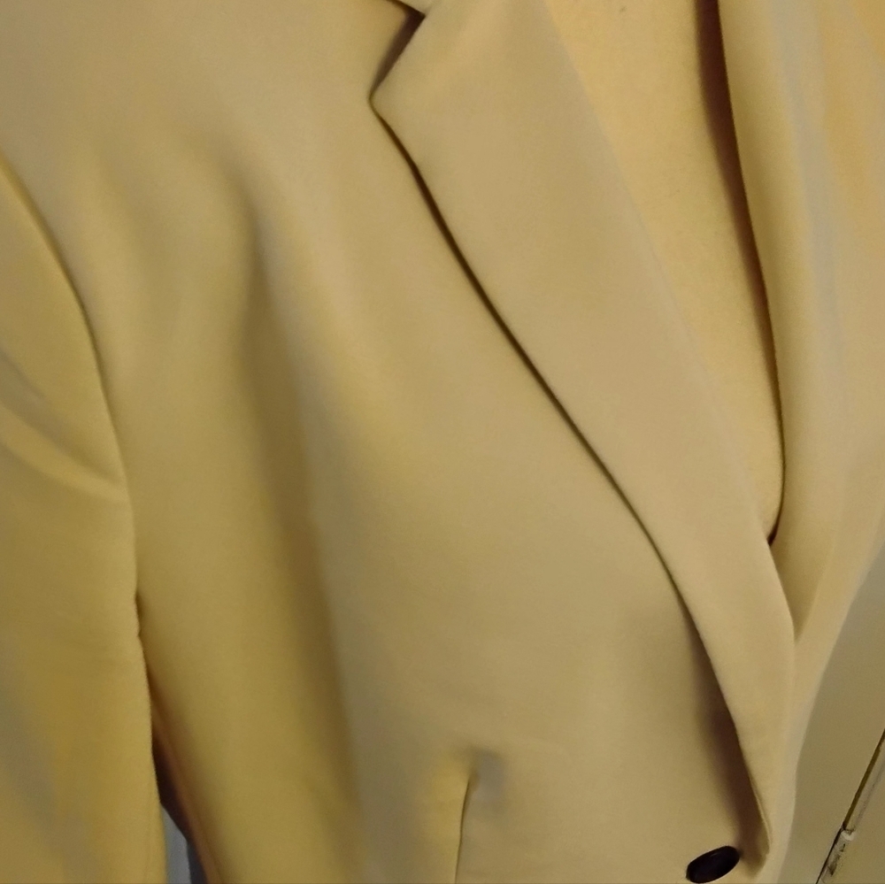 Philosophy Cream Single-Button Blazer - Picture 12 of 13